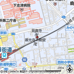 千葉県四街道市鹿渡1024周辺の地図