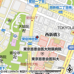 東京都港区西新橋3丁目16-7周辺の地図