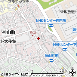 東京都渋谷区神山町7周辺の地図