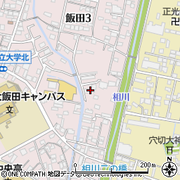 メイプル飯田周辺の地図