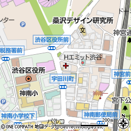 東京都渋谷区神南1丁目7-9周辺の地図