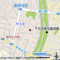 東京都八王子市横川町99周辺の地図