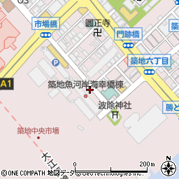 株式会社玉八商店　事務所周辺の地図