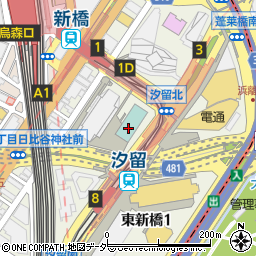 大志満 新橋汐留店周辺の地図