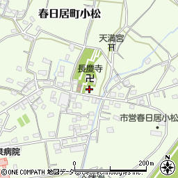 山梨県笛吹市春日居町小松887周辺の地図