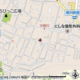東京都八王子市横川町714周辺の地図