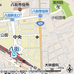 松屋 八街店周辺の地図