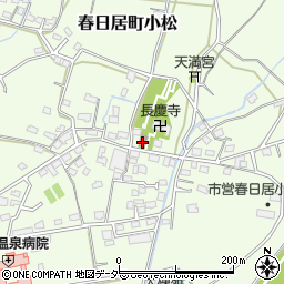 山梨県笛吹市春日居町小松884-1周辺の地図