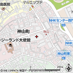 東京都渋谷区神山町18周辺の地図