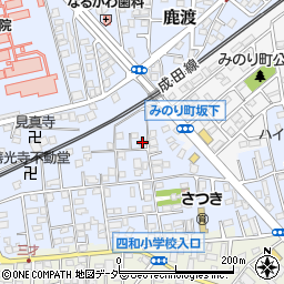 千葉県四街道市鹿渡1039周辺の地図