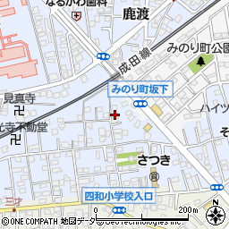 千葉県四街道市鹿渡1081-9周辺の地図