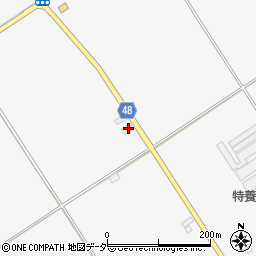 千葉県匝瑳市野手230周辺の地図