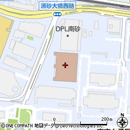 東京国際郵便局周辺の地図
