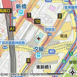 チャヤマクロビ ロイヤルパークホテル ザ 汐留店周辺の地図