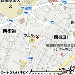 千葉県四街道市四街道1530-5周辺の地図