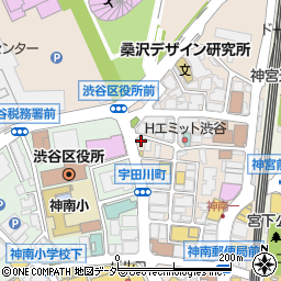 東京都渋谷区神南1丁目7-8周辺の地図