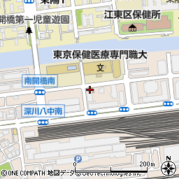 江東塩浜郵便局 ＡＴＭ周辺の地図
