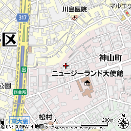 東京都渋谷区神山町30周辺の地図