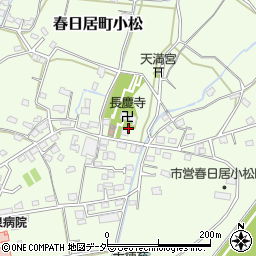 山梨県笛吹市春日居町小松886周辺の地図