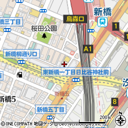 東商エキスプレス株式会社　東京営業所周辺の地図
