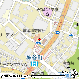 ファミリーマート神谷町店周辺の地図