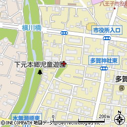 東京都八王子市元本郷町4丁目周辺の地図