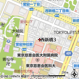 東京都港区西新橋3丁目18-2周辺の地図
