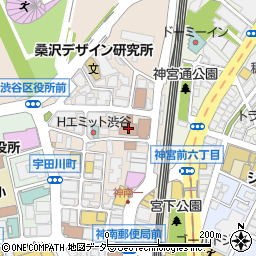 渋谷区高齢者ケアセンター周辺の地図