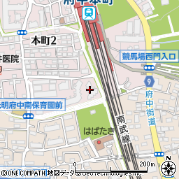 東急ドエル府中ビレジ周辺の地図