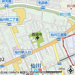 東京都調布市仙川町3丁目7周辺の地図