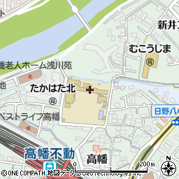 日野市立潤徳小学校周辺の地図