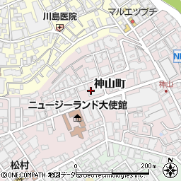 東京都渋谷区神山町32周辺の地図