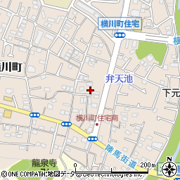 東京都八王子市横川町52-6周辺の地図