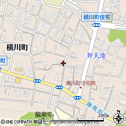 東京都八王子市横川町60周辺の地図