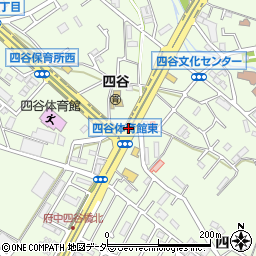 東京都府中市四谷周辺の地図
