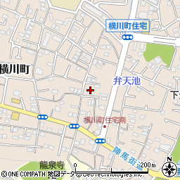 東京都八王子市横川町52-8周辺の地図