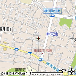 東京都八王子市横川町52-7周辺の地図