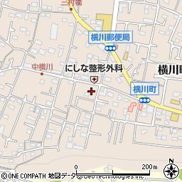 東京都八王子市横川町569周辺の地図