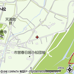 山梨県笛吹市春日居町小松738周辺の地図