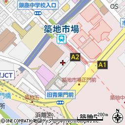 タリーズコーヒー 朝日新聞東京本社ビル店周辺の地図