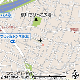東京都八王子市横川町698周辺の地図