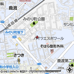 千葉県四街道市鹿渡730-42周辺の地図