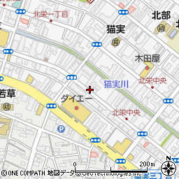 北栄三丁目周辺の地図