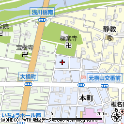 東京都八王子市本町36周辺の地図