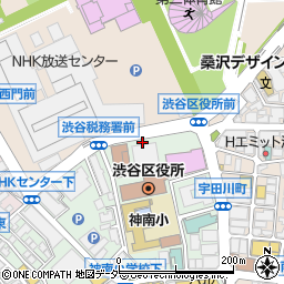 ZEBRA Coffee ＆ Croissant 渋谷公園通り店周辺の地図