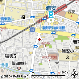 香津ビル周辺の地図