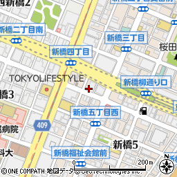 東京都港区新橋4丁目29-6周辺の地図