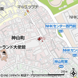 ＺＯＯＭ渋谷神山町周辺の地図