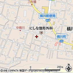 東京都八王子市横川町568周辺の地図