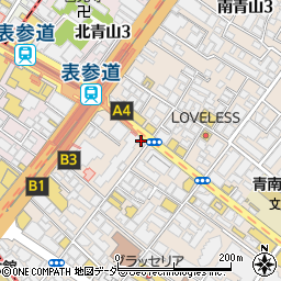 青山表参道町会周辺の地図